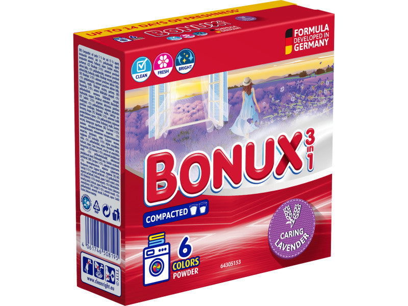 BONUX mosópor color Levander 390gr