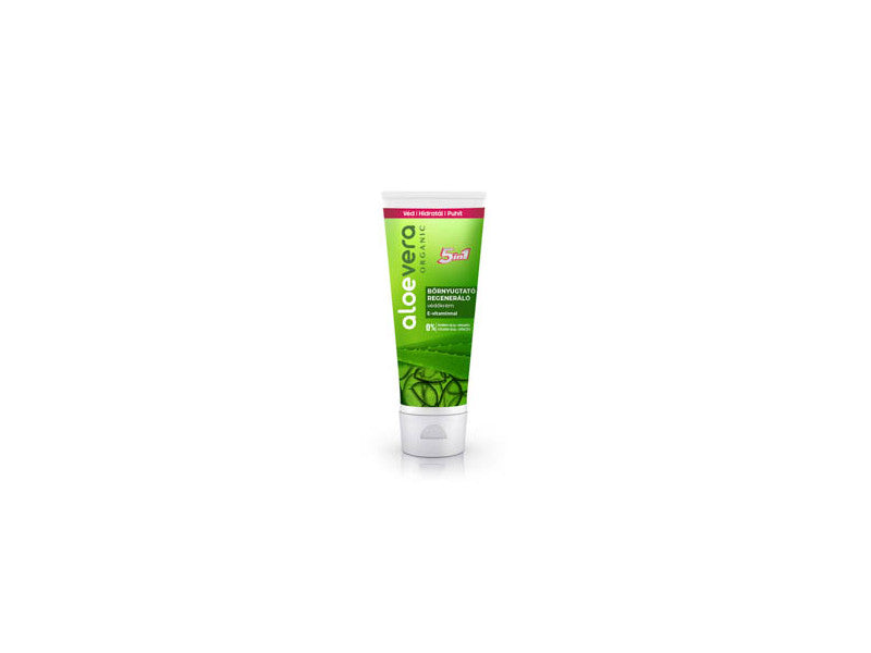 Aloe Vera Organic krém 5in1 bőrnyugtató,regeneráló E-vitaminnal 100 ml
