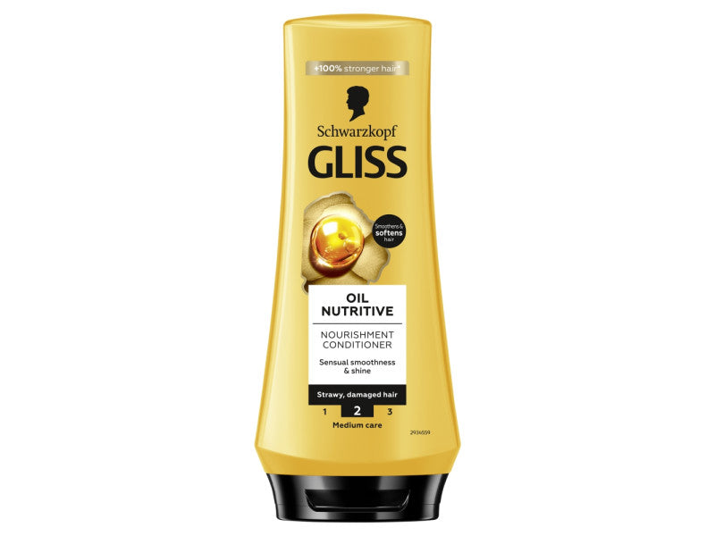 Gliss balzsam Tápláló olaj szálkás hajra 200 ml