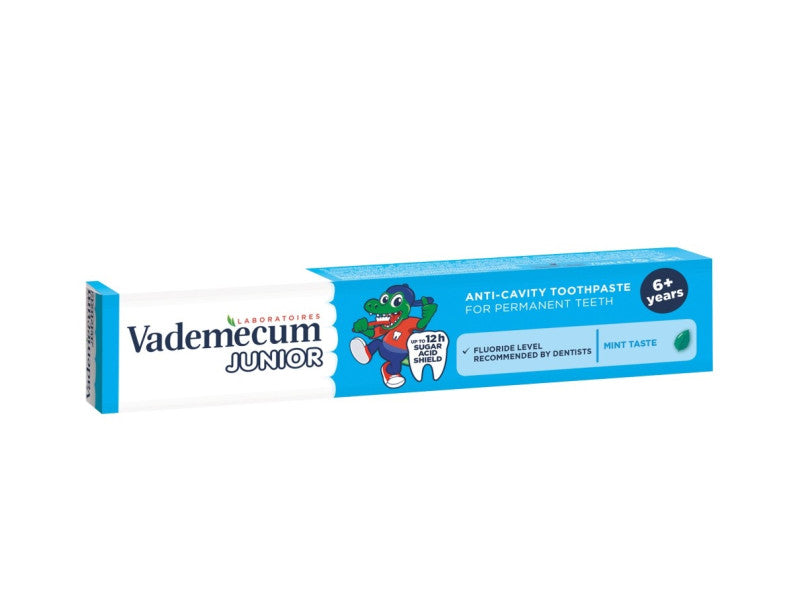 Vademecum junior menta ízű fogkrém 6+