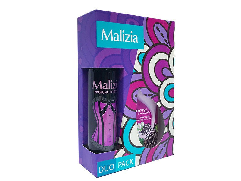 Kozm.cs. Malizia Mora tusfürdő 300ml+Deospray 100ml Burlesque
