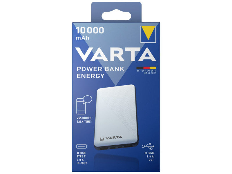 Varta töltő power bank energy 10000mah