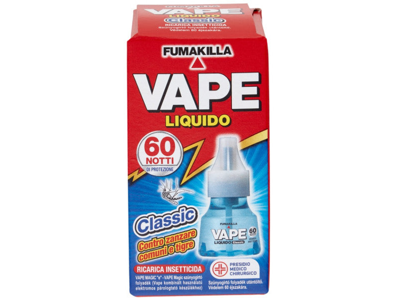 VAPE szúnyogírtó utántöltő folyadék Classic 60 éjszakás