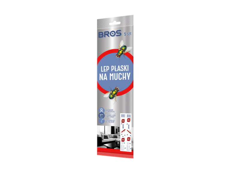Bros légyfogó lap 32x9,5 cm 5 db/csomag (B106)