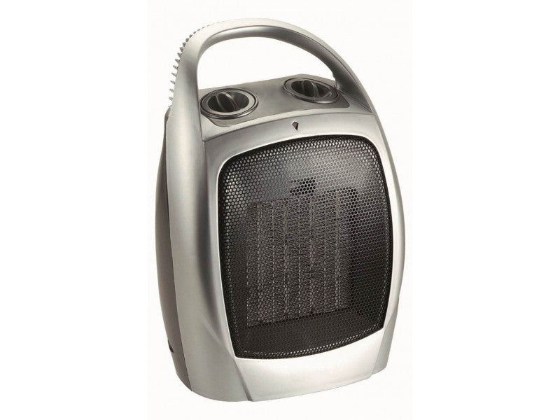 Ultratech fűtőtest kerámia ventilátoros 750/1500w 2 fokozattal termosztáttal túlhevülés elleni védelem