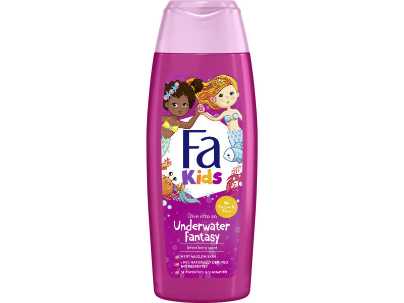 Fa tusfürdő Kids Sellőknek 250 ml