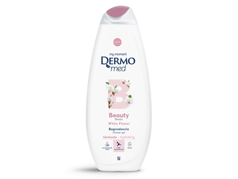 DERMOMED hab-és tusfürdő White Flowre 650ml