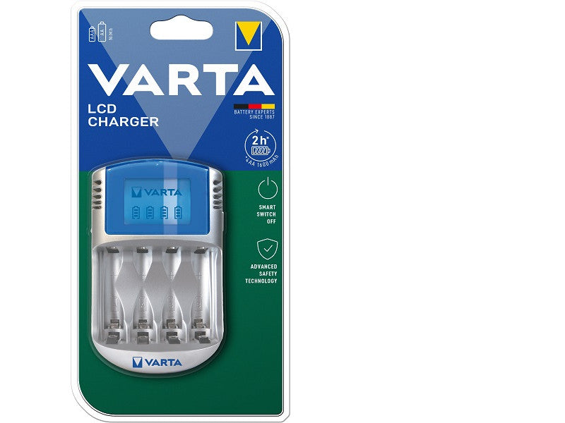 Varta töltő power lcd üres 4-es 2 órás