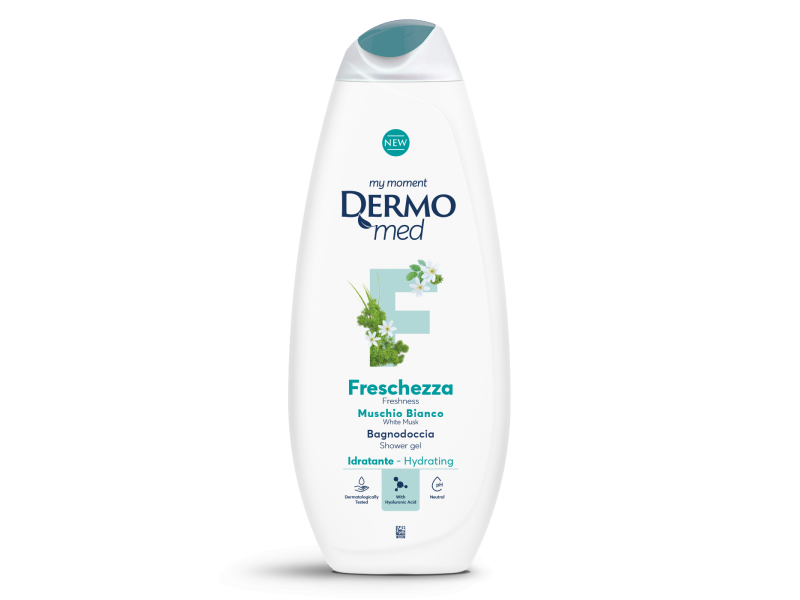 DERMOMED hab-és tusfürdő White Musk 650ml