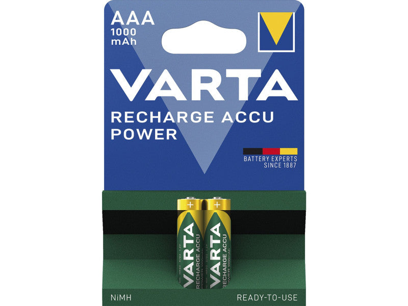 Varta akku power aaa mikro r2u 1000mah b2
