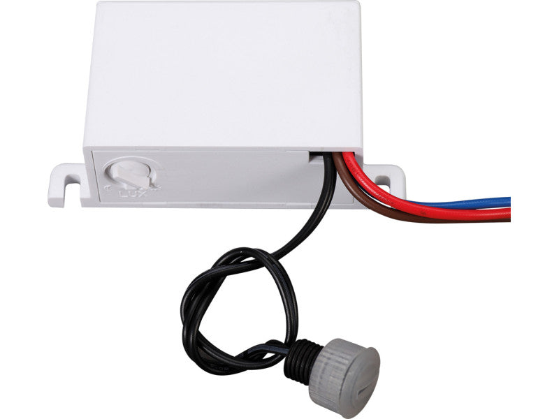 Ultratech alkonykapcsoló beépíthető 500W/1200W 5-50lux IP20/IP54 fehér