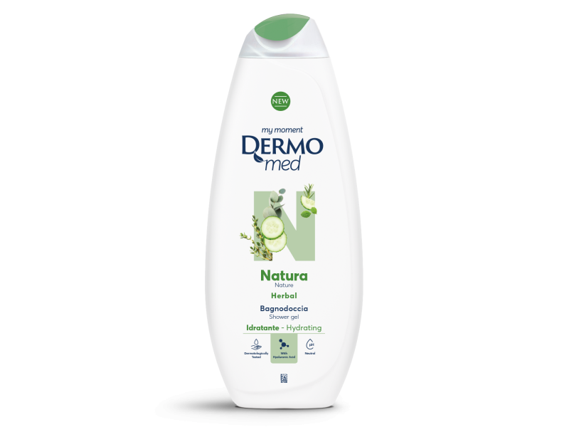 DERMOMED hab-és tusfürdő Herbal 650ml