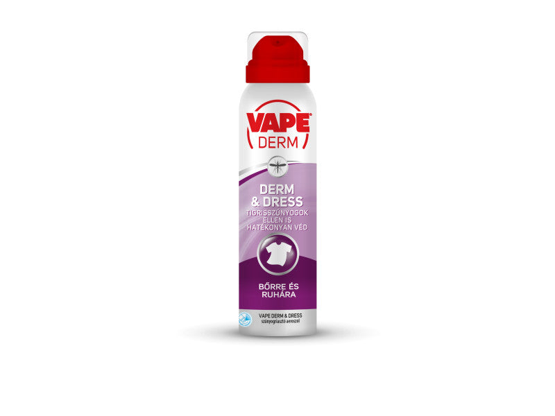 VAPE Derm&Dress szúnyog és kullancsriasztó száraz aerosol 100ml