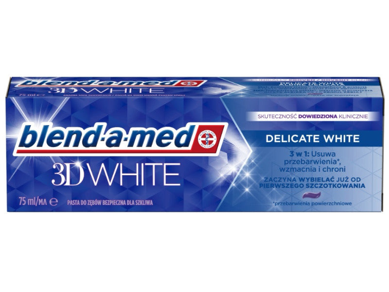 Blend-a-Dent fogkrém 75ml 3D White Delicate White