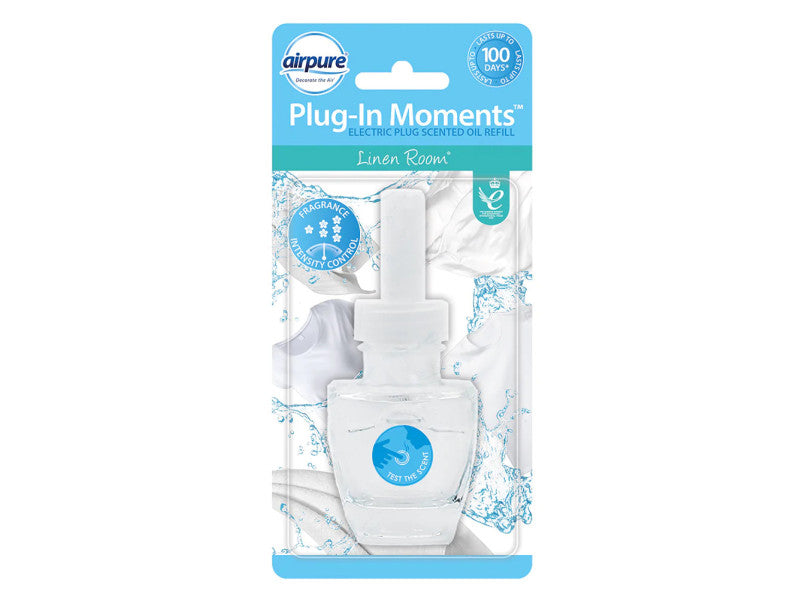 Airpure Plug-In Moments utántöltő Friss Ágynemű 20 ml
