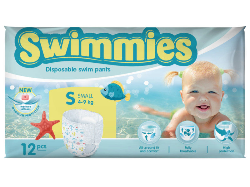 Swimmies úszópelenka 4-9 kg s-es 12 db/csomag
