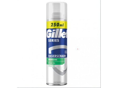 Gillette B. hab Series Érzékeny bőr 250ml (Aloe, nyugtató hatás)