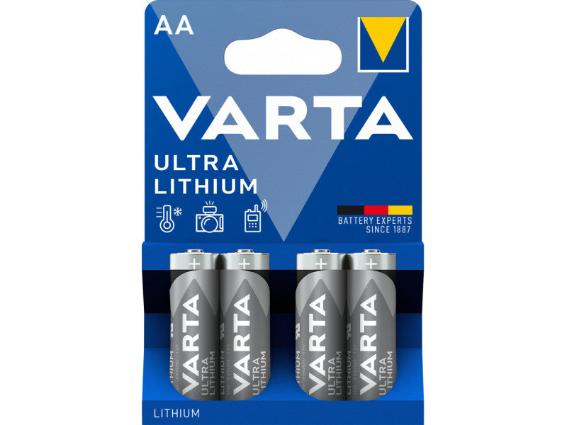 Varta elem lr06 aa lithium professional b4