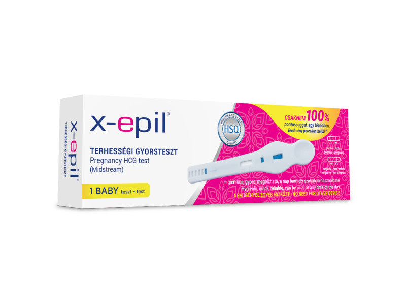 X-Epil terhességi gyorsteszt egy lépésben 1 db
