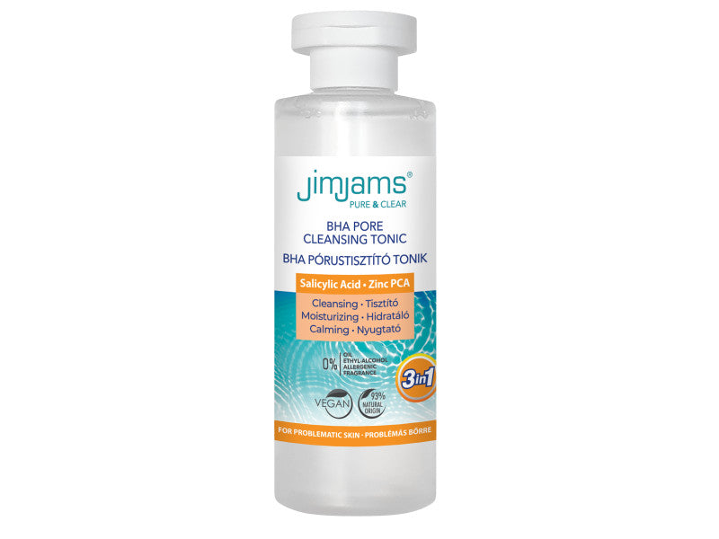 Jimjams pure és clear bha pórustisztító tonik 200 ml