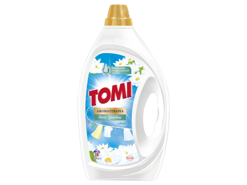 TOMI mosógél (38WL) Aromaterápia Lótusz & Mandula 1,71L