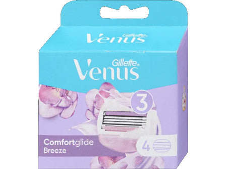 Gillette Venus Comfortglide Breeze 3 pengés női betét 4s