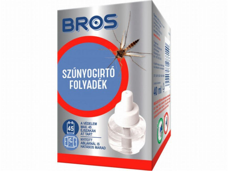 Bros szúnyogírtó utántöltő folyadék elektromos készülékhez 40 ml (B024)