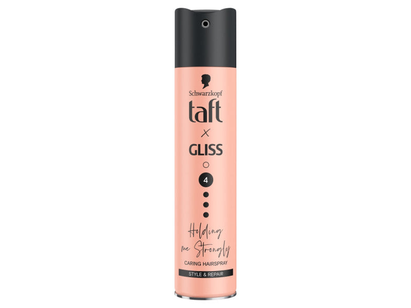 Taft x gliss hajlakk ápoló bronz-fekete pötty 250 ml