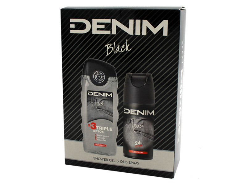 Denim Set Black Tusfürdő 250ml+ Deospray 150 ml