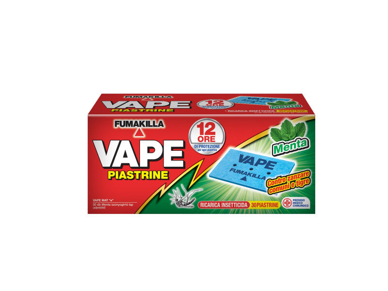 VAPE szúnyogírtó lap Menta 30db-os