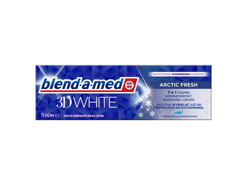 Blend-a-Dent fogkrém 75ml 3D White Arctic Fresh