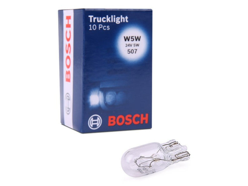 BOSCH Trucklight autólámpa 24V 5W ü.f. W2,1x5,9d