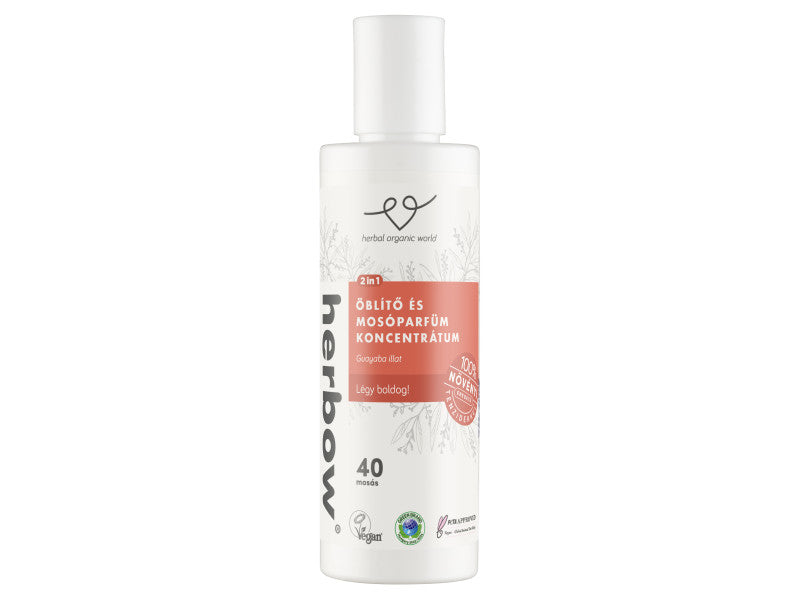 Herbow 2in1 Mosóparfüm-Textilöblítő konc. (40WL) 200 ml Be happy (piros)
