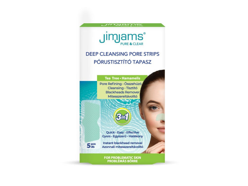 Jimjams pure és clear pórustisztító tapasz 5 db/doboz