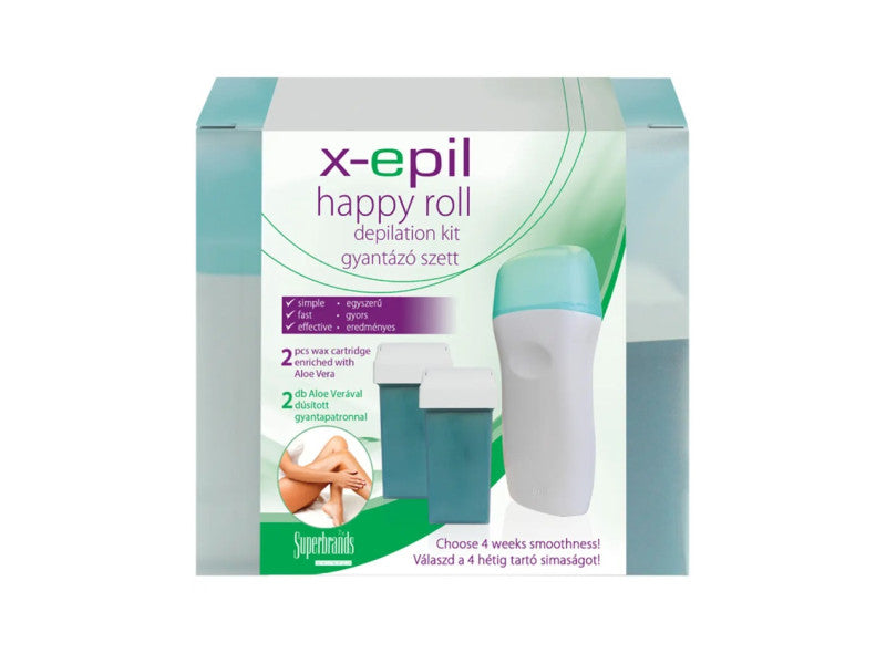 X-Epil gyantázószett happy roll