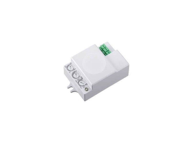 UltraTech mozgásérzékelő, mikrohullámú, 300/1200W, 180/360° beépíthető, 8m ,3-2000lux, IP20, fe