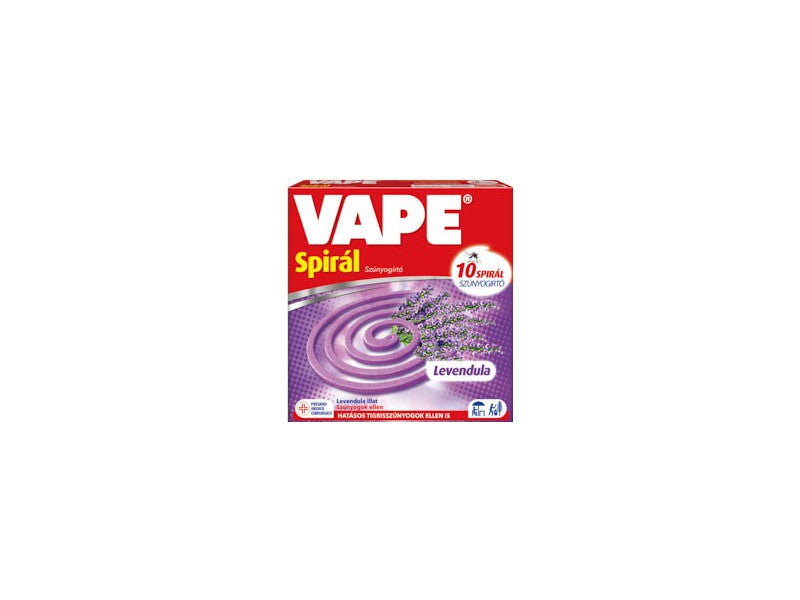 VAPE rovarriasztó spirál 10 db-os