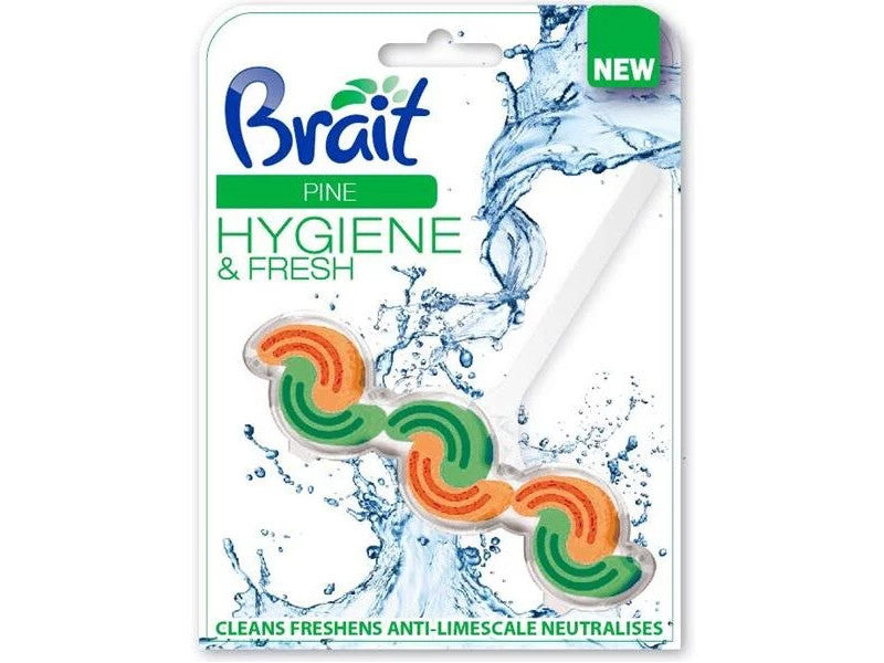 Brait WC deo 2 fázisú Fenyő Hygiene&Fresh 45gr