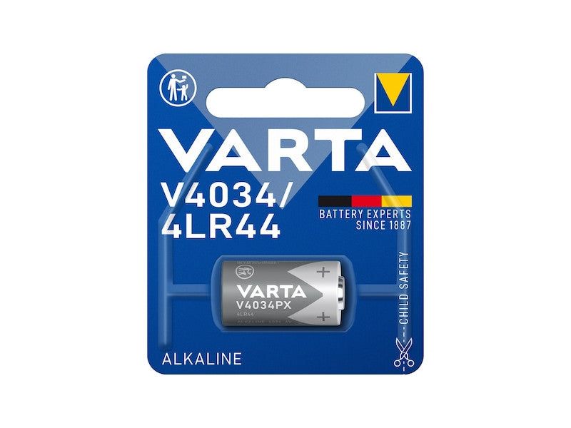 Varta fotóelem alkáli V 4034 PX 6V B1 (4LR44, 28L)