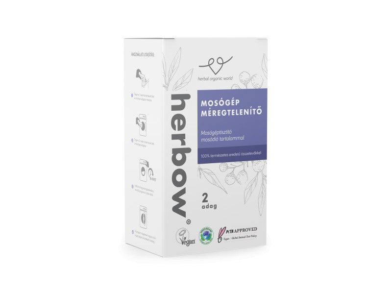 Herbow Mosógép Méregtelenítő 1 csomag (2x100gr)