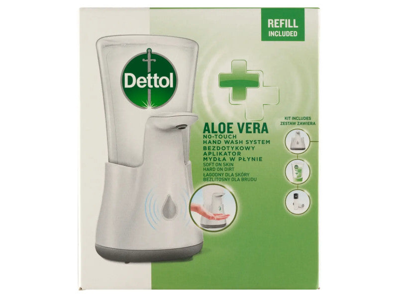 Dettol érintés nélküli Készülék+utántöltő Aloe Vera 250 ml