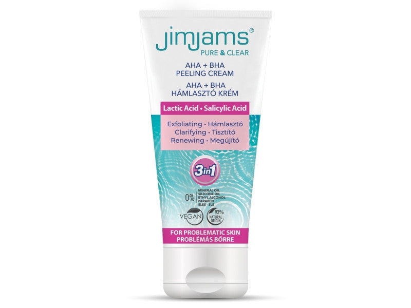 Jimjams pure és clear hámlasztó krém 75 ml