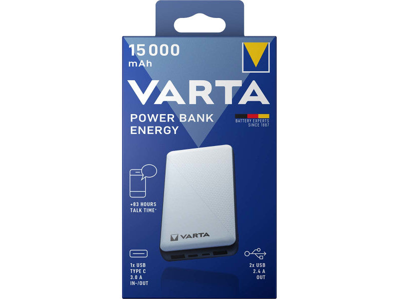 Varta töltő Power Bank Energy 15000 mAh