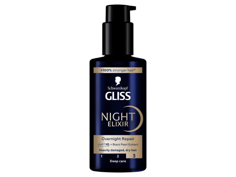 Gliss Éjszakai hajpakolás Ultimate repair sérült hajra 100 ml
