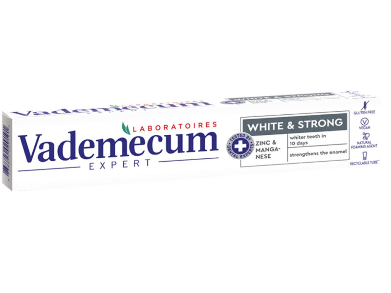 Vademecum pro white és strong fogkrém 75 ml