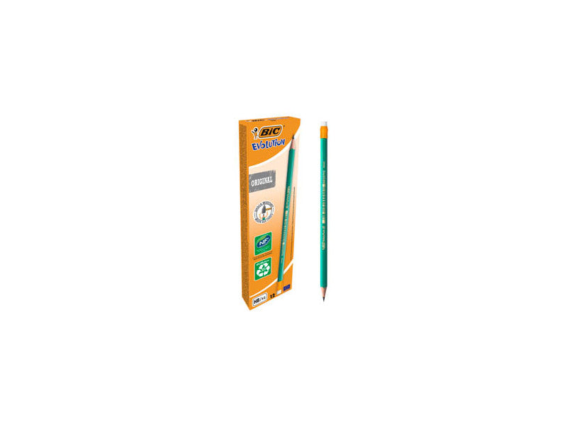 Bic írószer grafitceruza Eco Evolution Radíros 655 HB 12db/doboz