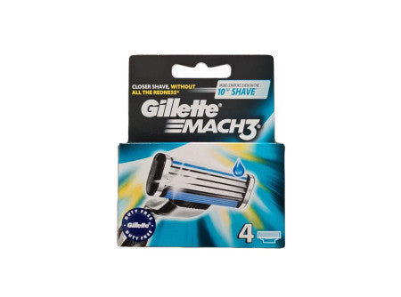 Gillette Mach3 betét 4s