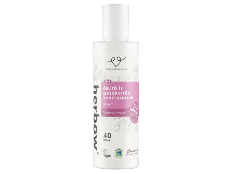 Herbow 2in1 Mosóparfüm-Textilöblítő konc. (40WL) 200 ml Hercegnő (Princess) (rózsaszín)_
