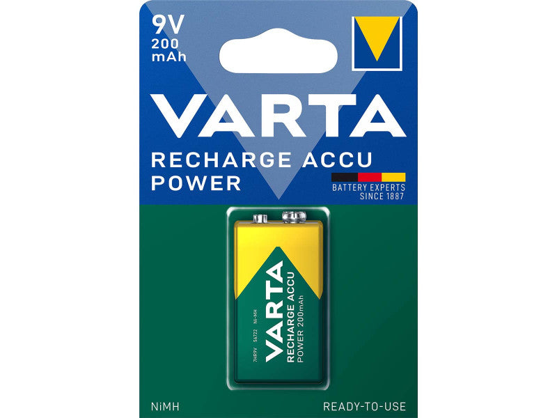 Varta akku Power 9V R2U 200mAh B1