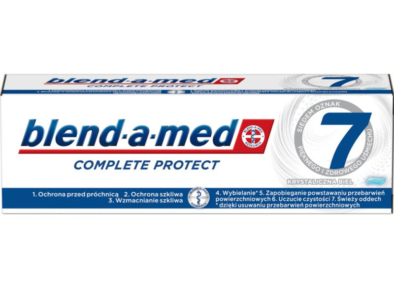 Blend-a-Dent fogkrém 75ml Complete7 Chrystal White